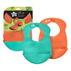 Tommee Tippee Roll and Go Bibs (Twin Pack) - Nesh Kids Store