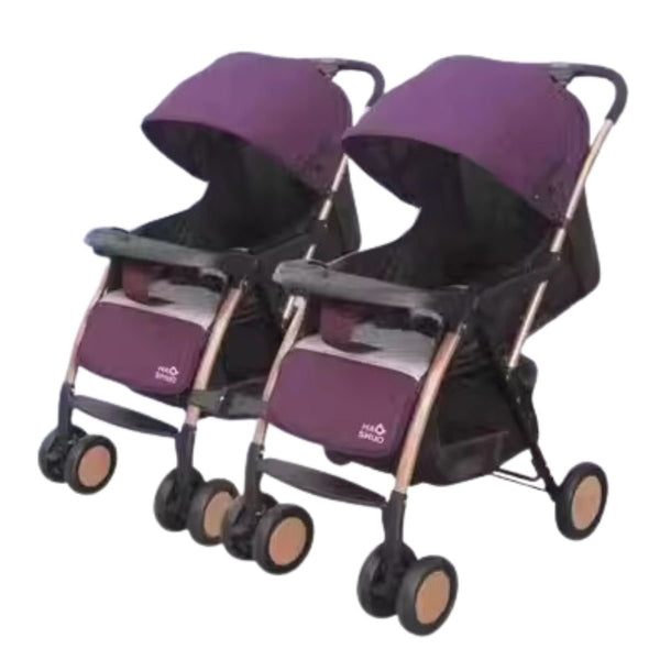 Twin Baby Stroller (Detacheable) - Nesh Kids Store