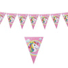 Unicorn Pennant Banners - Paper Triangle Flags - 10 Pack - Nesh Kids Store