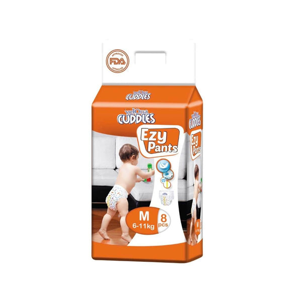 Velona Cuddles - Medium - Ezy Pants - 8 Pc Pack - Nesh Kids Store